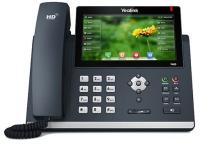 SIP-T48S SIP-телефон, цветной сенсорный экран, 16 аккаунтов, BLF,  PoE, GigE, без БП